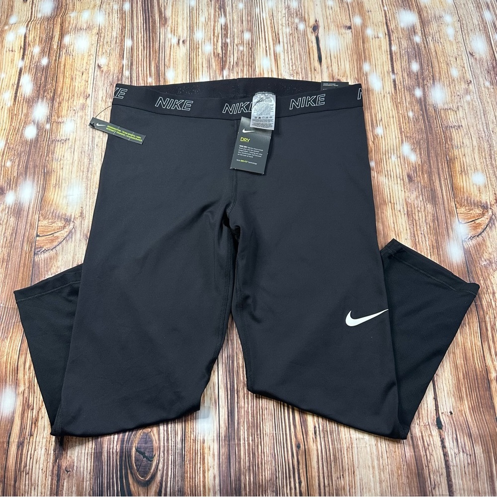 NWT NIKE Victory Baselayer Tight Dri-Fit Capri Leggings Size XXL - Picture 3 of 15